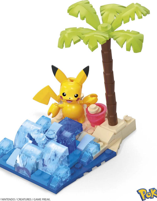 Load image into Gallery viewer, Pokemon Kit De Juguete De Construcción Salpicadura De Playa De Pikachu (79 Piezas) Para Niños
