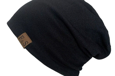 1Pcs Warm Knitted Beanie Hat for Men and Women - Fashionable Solidhip-Hop Style