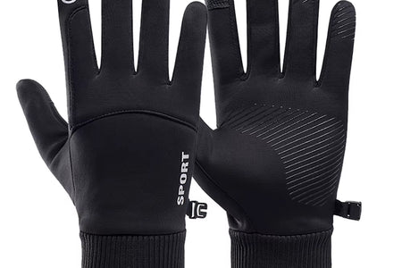 Winter Waterproof Men'S Gloves Touchscreen Windproof Sports Fishing Driving Motorcycle Ski Non-Slip Warm Cycling Women Gloves