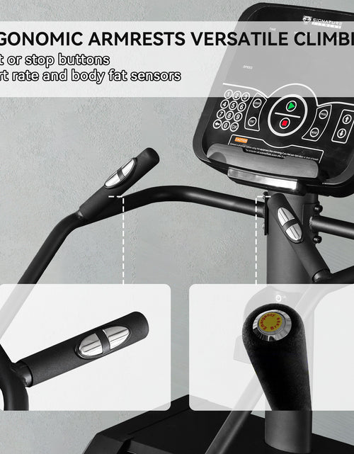 Load image into Gallery viewer, Stair Climber Commercial Grade Stair Stepper Machine for Cardio and Lower Body Workouts
