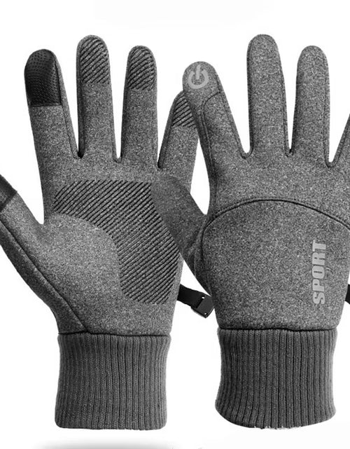 Load image into Gallery viewer, Winter Waterproof Men'S Gloves Touchscreen Windproof Sports Fishing Driving Motorcycle Ski Non-Slip Warm Cycling Women Gloves
