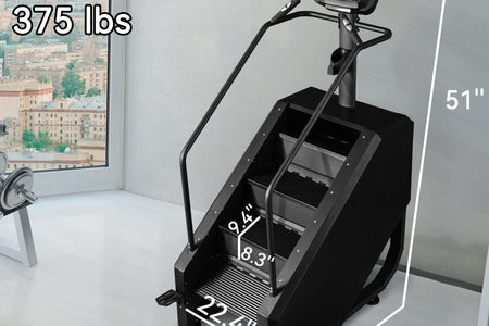 Stair Climber Commercial Grade Stair Stepper Machine for Cardio and Lower Body Workouts