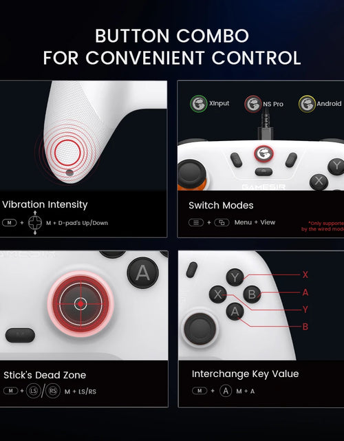 Load image into Gallery viewer, Gamesir Nova Lite Wireless Gamepad Controller with Bluetooth, Dongle, Wired for Switch, Android, IOS, PC &amp; Steam Games
