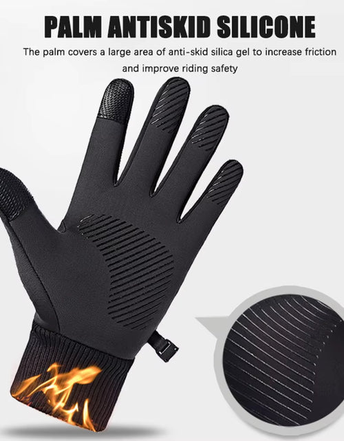 Load image into Gallery viewer, Winter Waterproof Men'S Gloves Touchscreen Windproof Sports Fishing Driving Motorcycle Ski Non-Slip Warm Cycling Women Gloves
