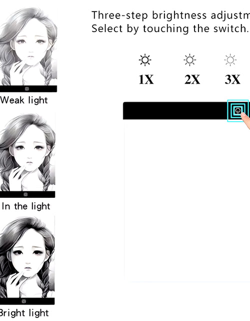 Load image into Gallery viewer, A3/A4/A5 Level Dimmable Led Drawing Copy Pad Board Children'S Toy Painting Educational Kids Grow Creative Gifts for Children
