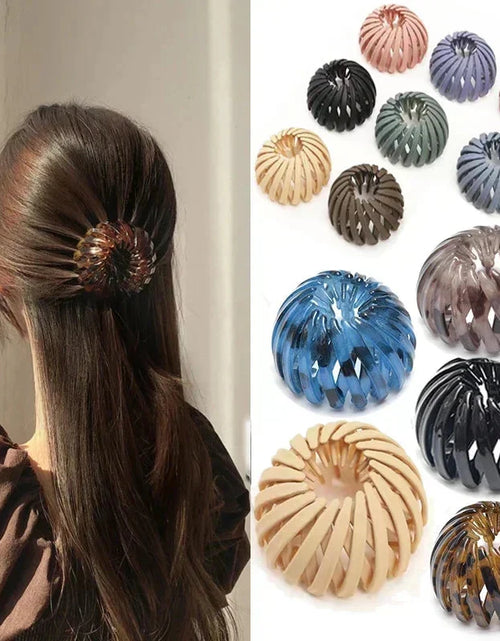 Load image into Gallery viewer, Bird Nest Shaped Ponytail Hair Clip – Magic Lazy Braider Hairpin for Women
