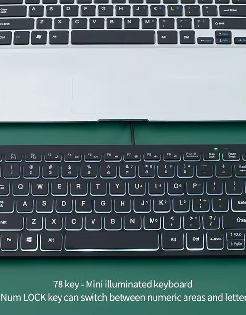Load image into Gallery viewer, Portable Wired Keyboard Laptop Mini Keyboard Computer External Keyboard Computer Accessories
