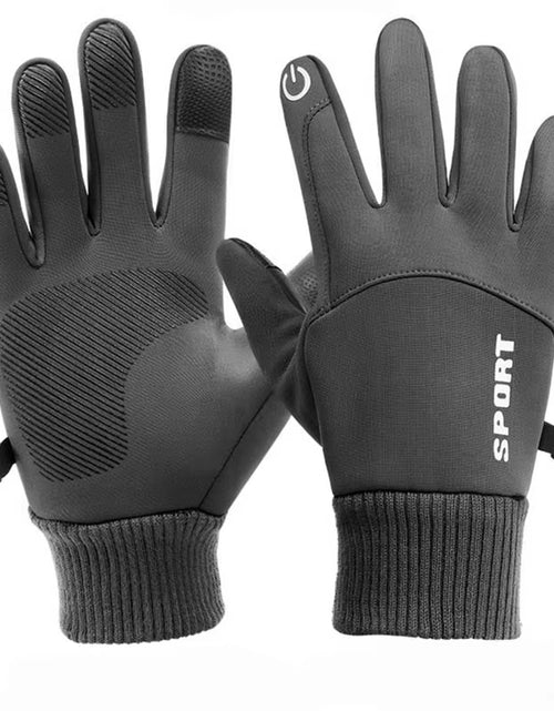 Load image into Gallery viewer, Winter Waterproof Men'S Gloves Touchscreen Windproof Sports Fishing Driving Motorcycle Ski Non-Slip Warm Cycling Women Gloves
