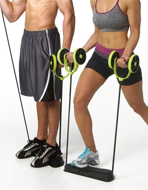 Load image into Gallery viewer, Ab Roller for Abs Workout Multifunctional Thicker No Noise Ab Roller Wheel Exercise Equipment Easy to Use Ab Roller Body Shaping
