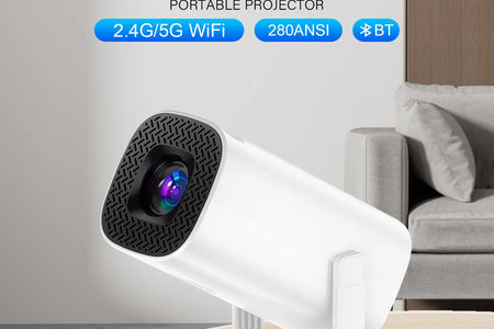 P30 Smart Mini Projector Android 11 Wifi6 Support 4K 1080P BT5.0 Projector 1280*720P Home Cinema Portable Projector