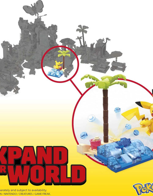 Load image into Gallery viewer, Pokemon Kit De Juguete De Construcción Salpicadura De Playa De Pikachu (79 Piezas) Para Niños
