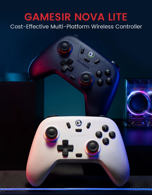 Load image into Gallery viewer, Gamesir Nova Lite Wireless Gamepad Controller with Bluetooth, Dongle, Wired for Switch, Android, IOS, PC &amp; Steam Games
