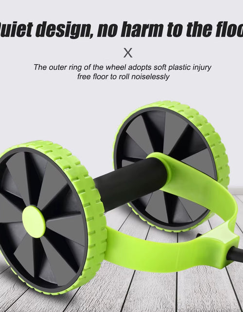Load image into Gallery viewer, Ab Roller for Abs Workout Multifunctional Thicker No Noise Ab Roller Wheel Exercise Equipment Easy to Use Ab Roller Body Shaping

